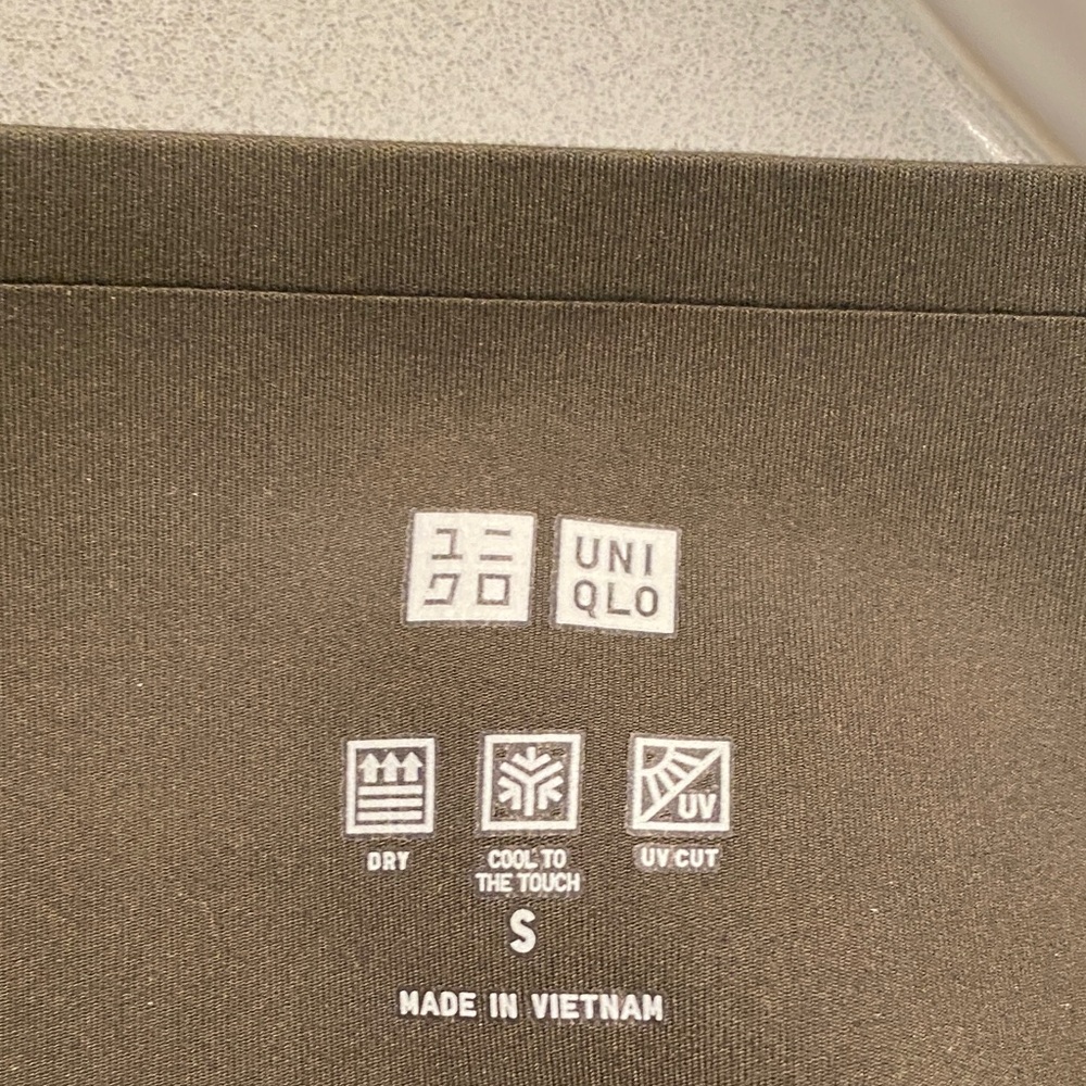 Uniqlo Dark Olive Top